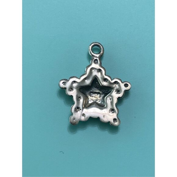 .925 Star outlined with Bubbles Sterling Silver Jewelry #retired Star - Picture 2 of 3